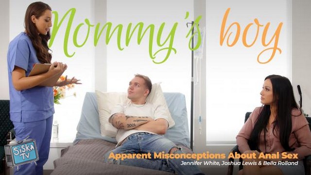Jennifer White, Bella Rolland - Apparent Misconceptions About Anal Sex - MommysBoy