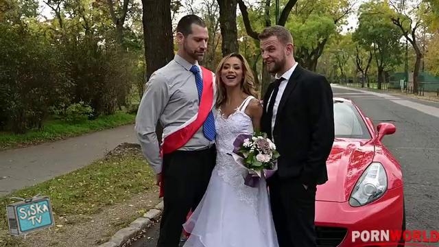 Veronica Leal - Almost Married Veronica Leal Cheats At The Alter Before Taking A DP Slamming GP2563