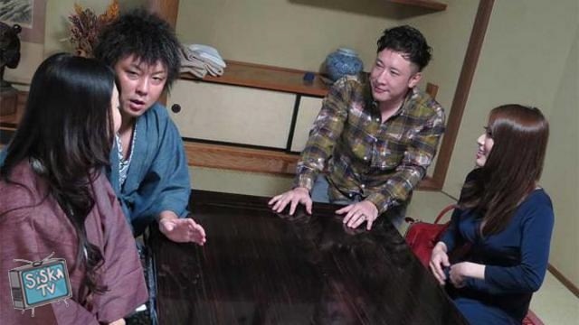 Haruka Aizawa, Yume Mizuki - Swap Husbands At The Hot Springs