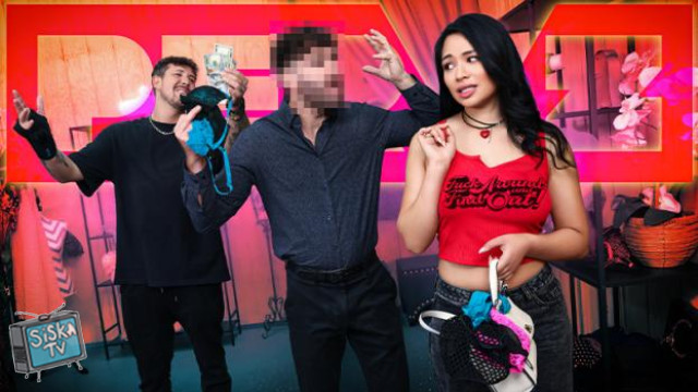 Scarlett Alexis - Little Asian Shoplifter Gets the Naughty Treatment