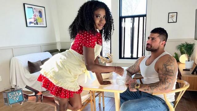 Sarah - In Her Black Lil Ass