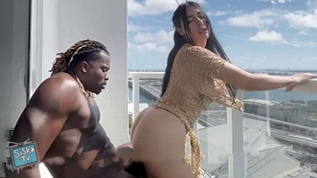 Valerie Kay - BBC Balcony Fuck