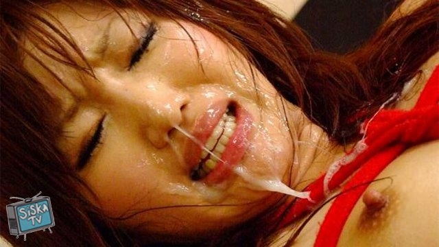 Rui Asahina - Japanese orgy today with Rui Asahina in her first bukkake video