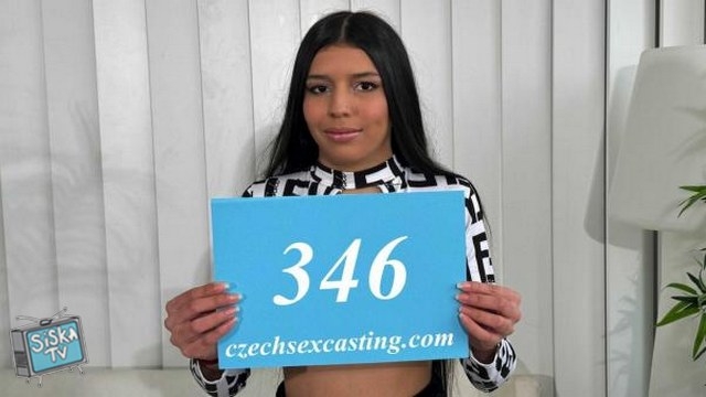 Connie Dennise - Hot Colombian brunette spread her long legs E346