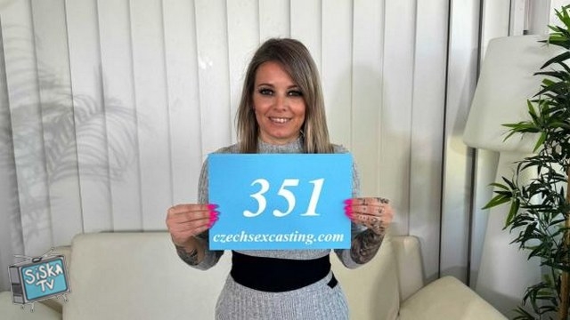 Lady Blondie - Blonde milf lets him cum inside E351