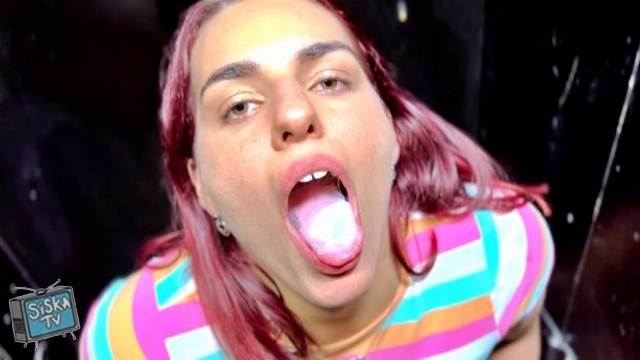 Rosie Cage - She swallows all the cum