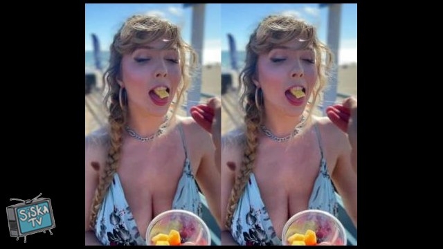 Lena Paul - Santa Monica Beach With Busty Lena Paul