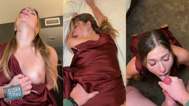 Princess Jess - Gorgeous Bridesmaid Sneaking Away Sex With The Groom After The Bridal Party