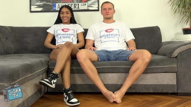 Linda Baker - Sexy latin babe wants to be a hot porn actress