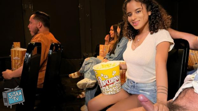 Isabella Jules - Movie Theater Flashing - lpi