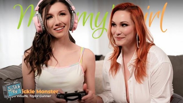 Maya Woulfe, Taylor Gunner - The Tickle Monster - MommysGirl