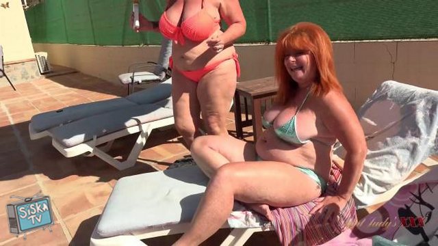 Melanie, Melody - Busty 52yo Bombshell Melody makes her AJX Debut in this Sexy GG scene with Melanie!