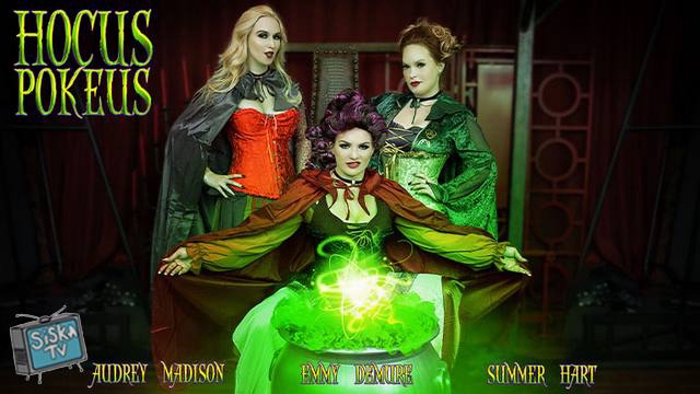 Emmy Demure, Audrey Madison, Summer Hart - Hocus Pocus Deux