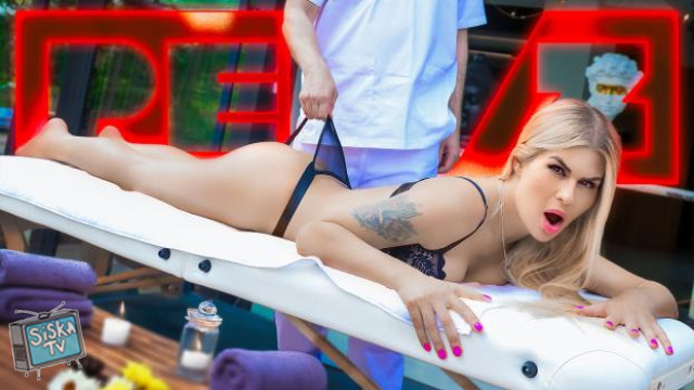 Zlata Shine - Russian MILF Takes Big American Dick at the Spa