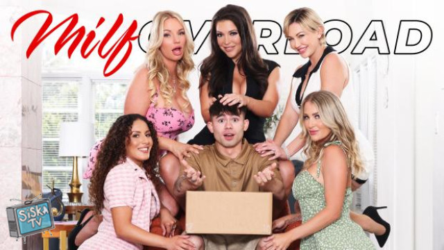 Liv Revamped, Rachael Cavalli, Adira Allure, Andi Avalon, Elizabeth Skylar - Sex Train Overload - MILFOverload