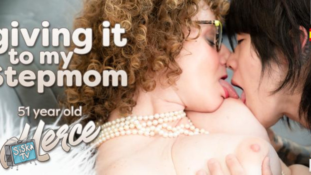 Merce Palau - Merce is a hot stepmilf that seduces her stepson to fuck her perfect body on the sofa and in bed!