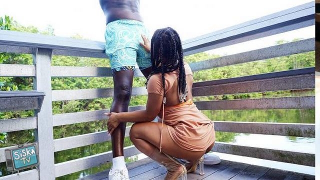 Persia Banks - Persia Banks gets fucked in public park