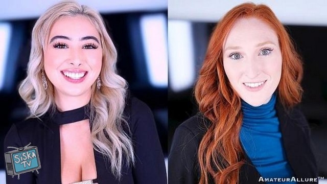 Chloe Surreal, Amber Adams - Amateur Allure Welcomes Chloe Surreal and Amber Adams to Suck Cock and Swallow Cum