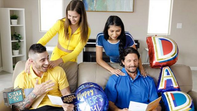 Penelope Woods, Kourtney Rae - Pampering Stepdaddys