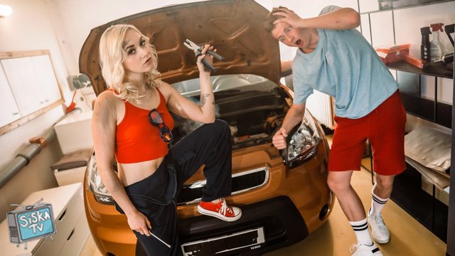 Marilyn Sugar - Sexy Young Mechanic Have Needs