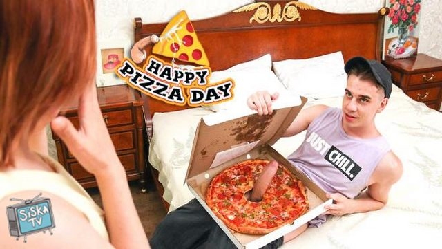 Violet Clarke - Pepperoni pizza day