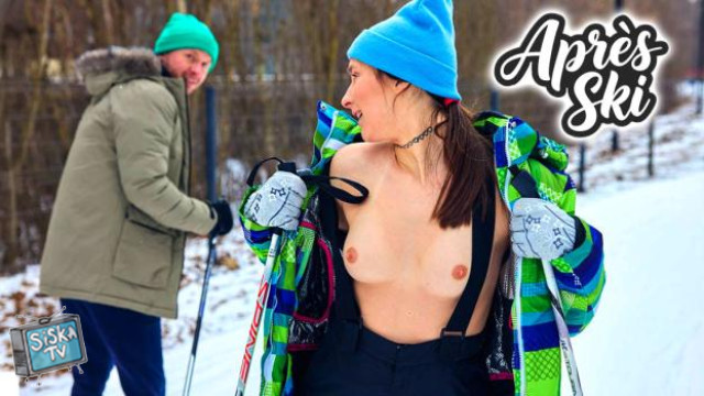 Jane White - Apres Ski flashing with Jane White