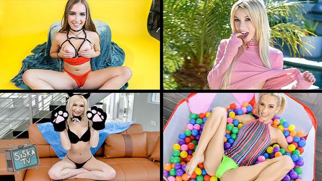 Kimmy Kim, Bailey Base, Aria Carson, Kenzie Reeves - An Adorable Compilation
