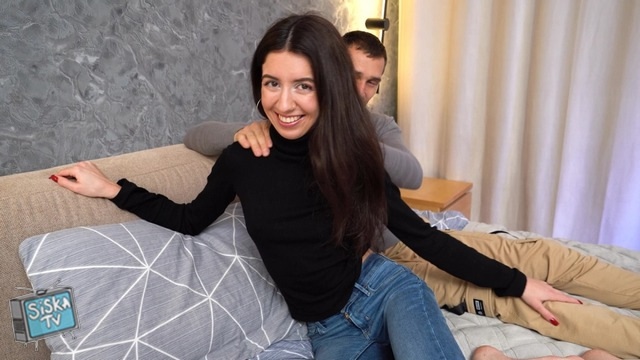 Katty West - Cuckold Surprise Hubby Invites Friend for Threesome Fun with Wife Cheating