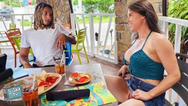 Riley Jacobs - Wifey Gets Wet Over Hung Black Bartender